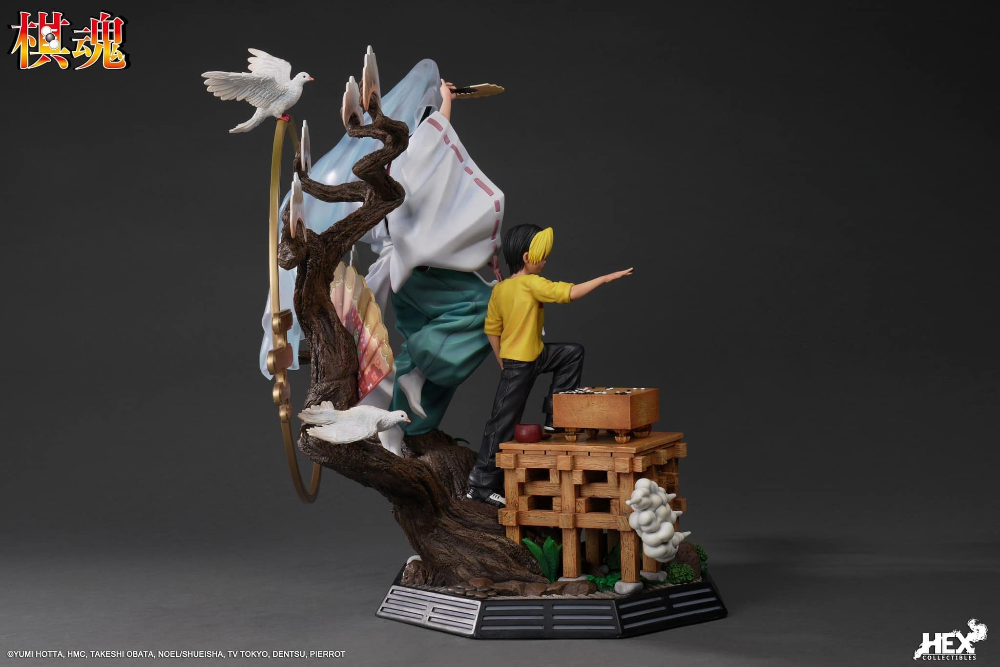 [สั่งจอง]HEX Collectibles 1/6 : Hikaru no Go-Shindou Hikaru & Fujiwara no Sai: The Divine Move