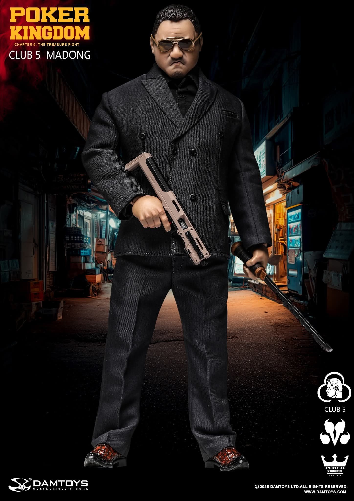 [สั่งจอง]DAMTOYS GK030-A 1/6 : Poker Kingdom - CULB 5