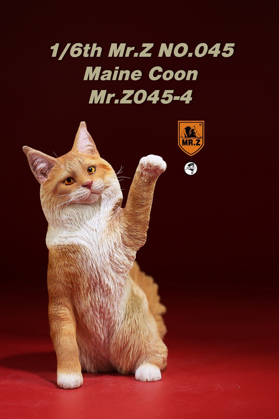 [สั่งจอง] MR. Z Animal Model MRZ045 1-5 1/6th : Maine Coon (all 5 colors)