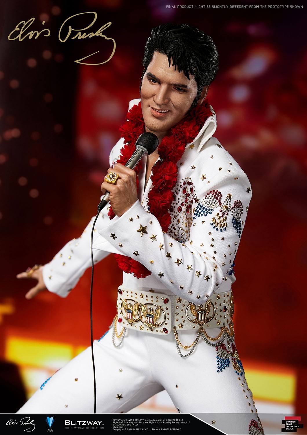 [สั่งจอง]Blitzway BW-SS-20701 1/4 : Elvis Aaron Presley Statue