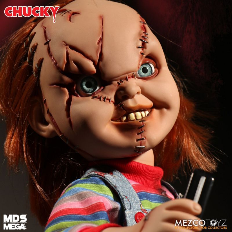 [สั่งจอง]Mezco toyz MDS MEGA SCALE 15" : Bride of Chucky: Talking Scarred Chucky [Re]