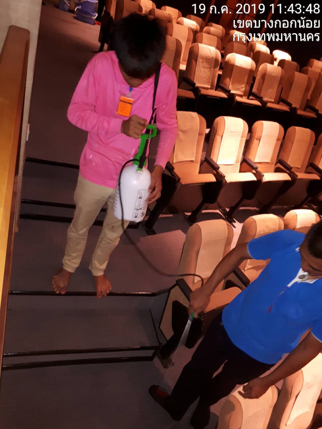 งานปรับปรุง ซ่อมแซม และ Big Cleaning ห้องประชุม รพ.ศิริราช