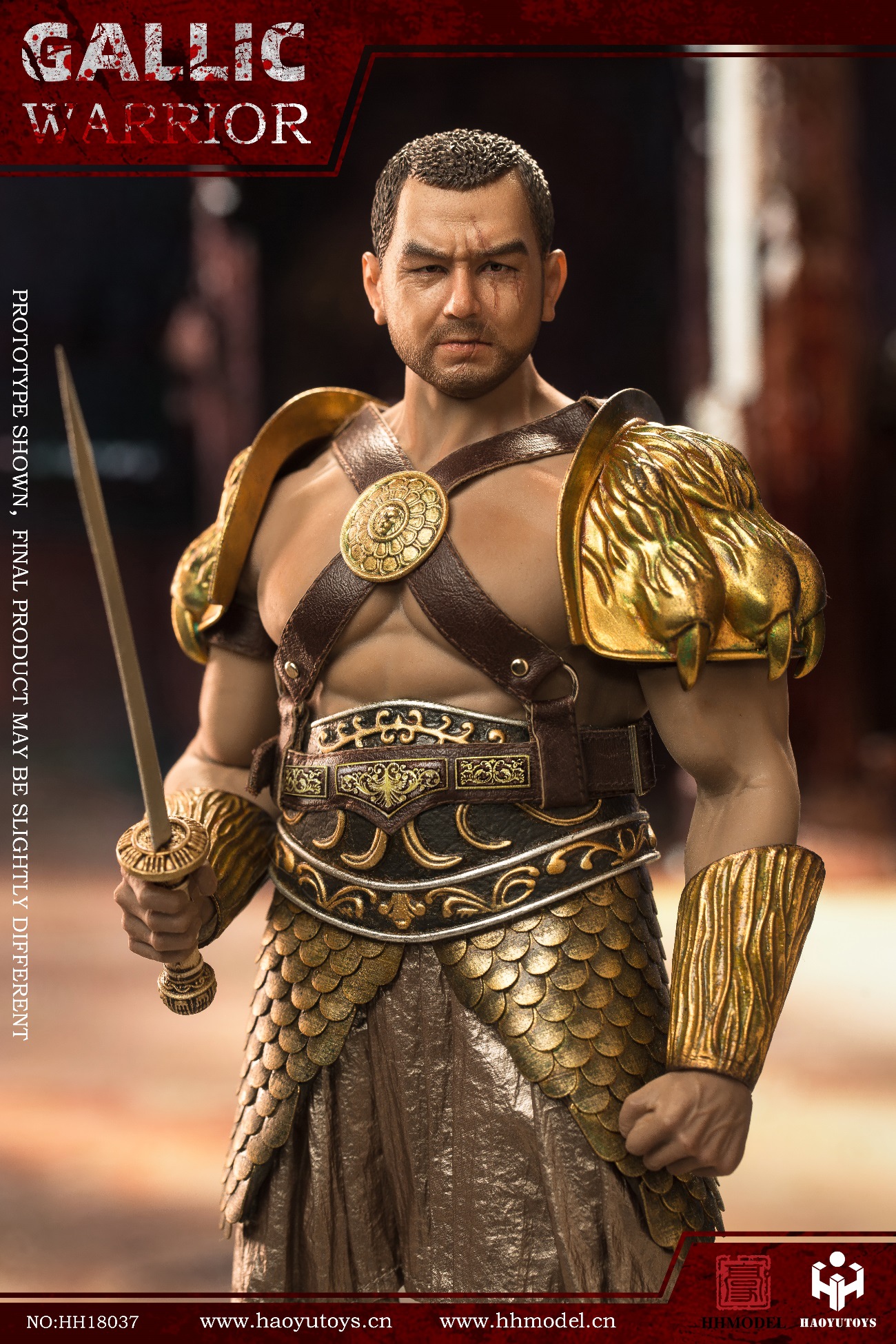 [สั่งจอง] HHMODEL & HAOYUTOYS HH18036 1/6 : Imperial Army Hunting Ground Fighter - Gaul Warrior