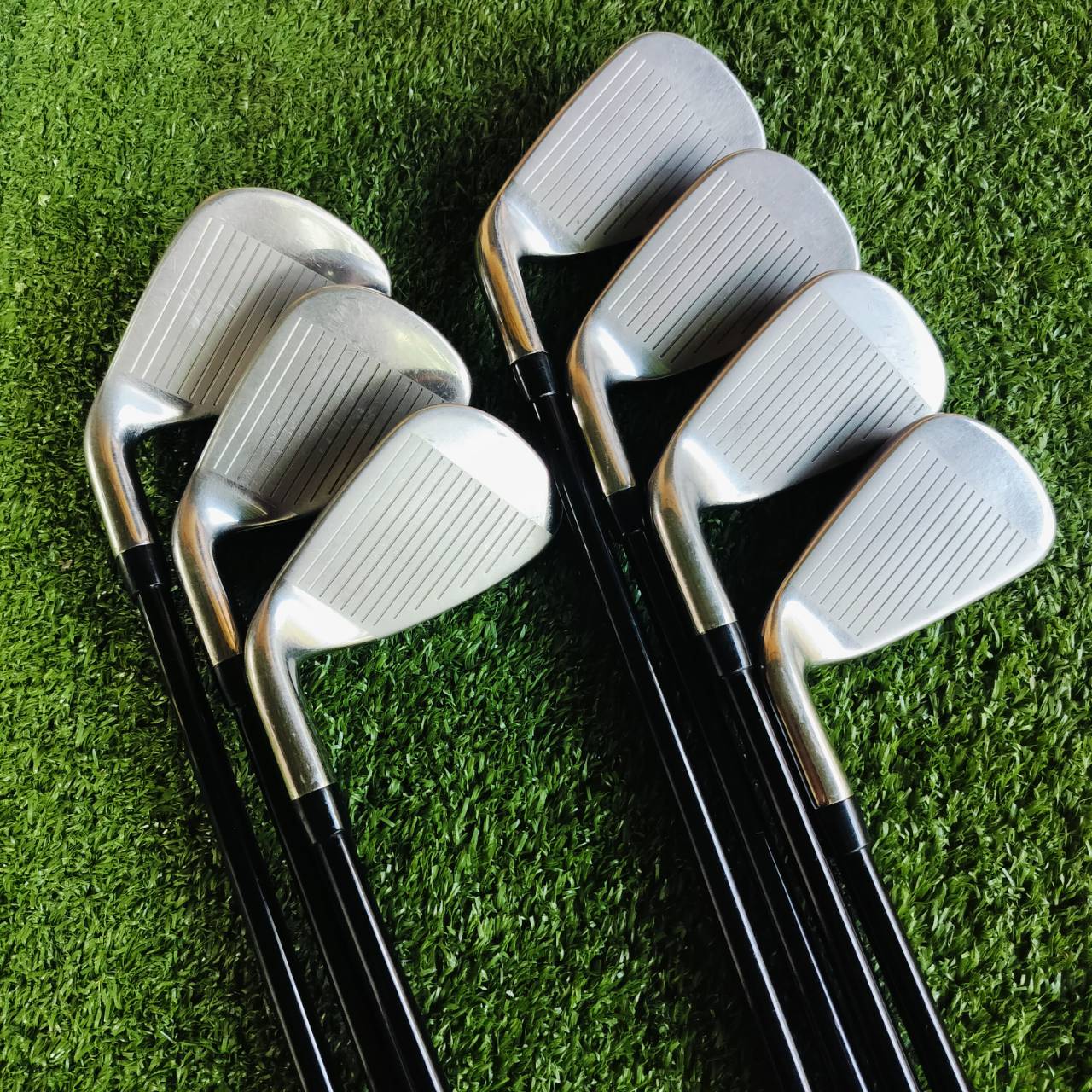 ชุดเหล็ก Callaway WAR BIRD มีเหล็ก 5 6 7 8 9 PW SW ค่ะ ก้านกราไฟต์ WAR BIRD FLEX R สภาพสวยมาก เดิมๆทุกชิ้นเลยค่ะ ไม้กอล์ฟพรีเมี่ยมมือสอง ของแท้ By NakaraLuxurious