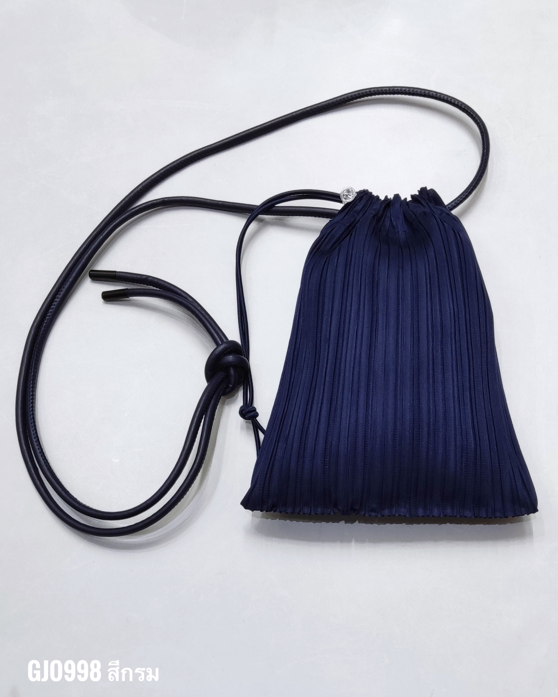 2MUAY รุ่น GJO998 กระเป๋าอัดพลีท PETITE PLEATED BAG 7 สี FREE SIZE