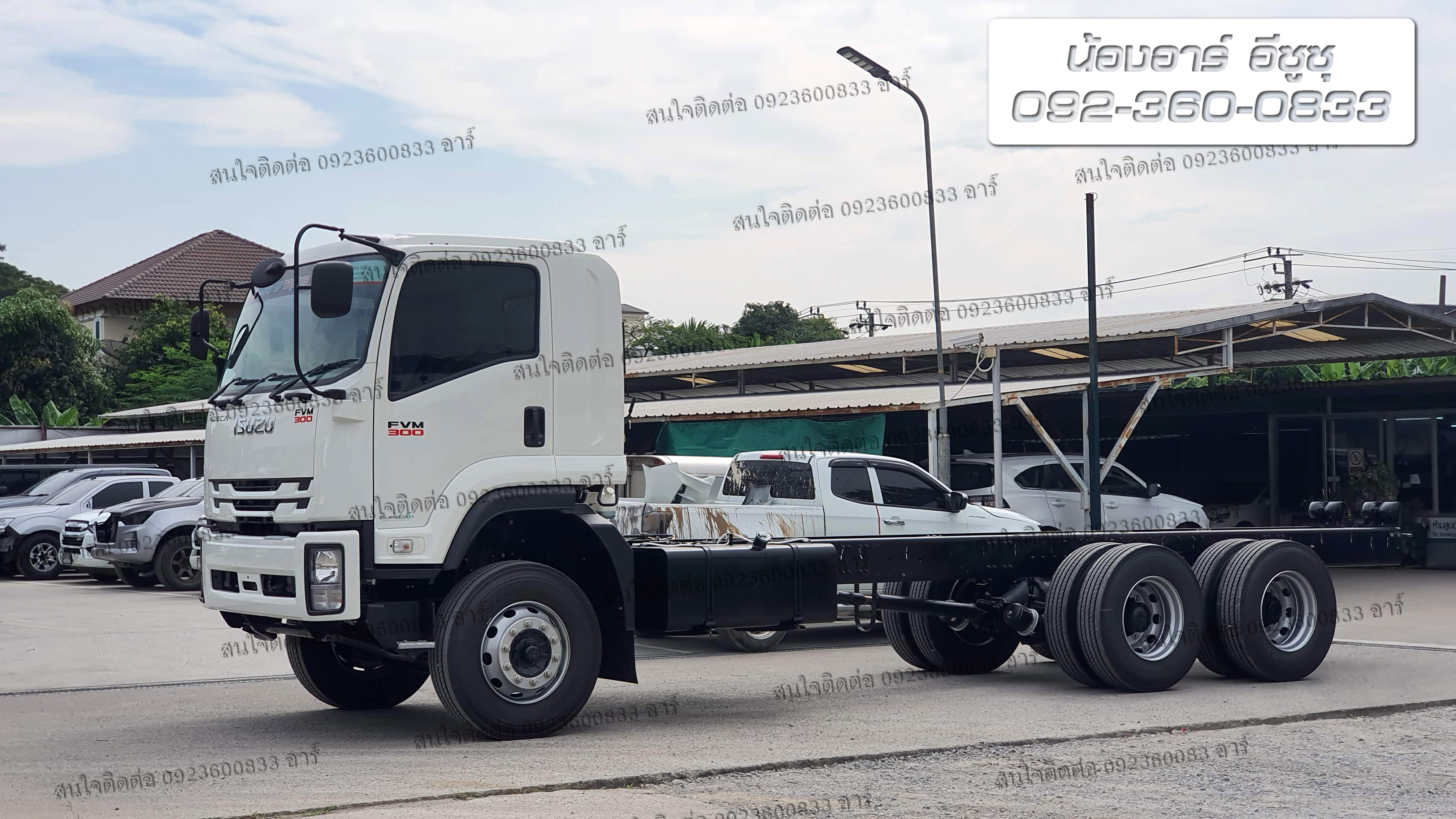 10 ล้อ เพลาเดียว ISUZU FVM240/300 แรงม้า