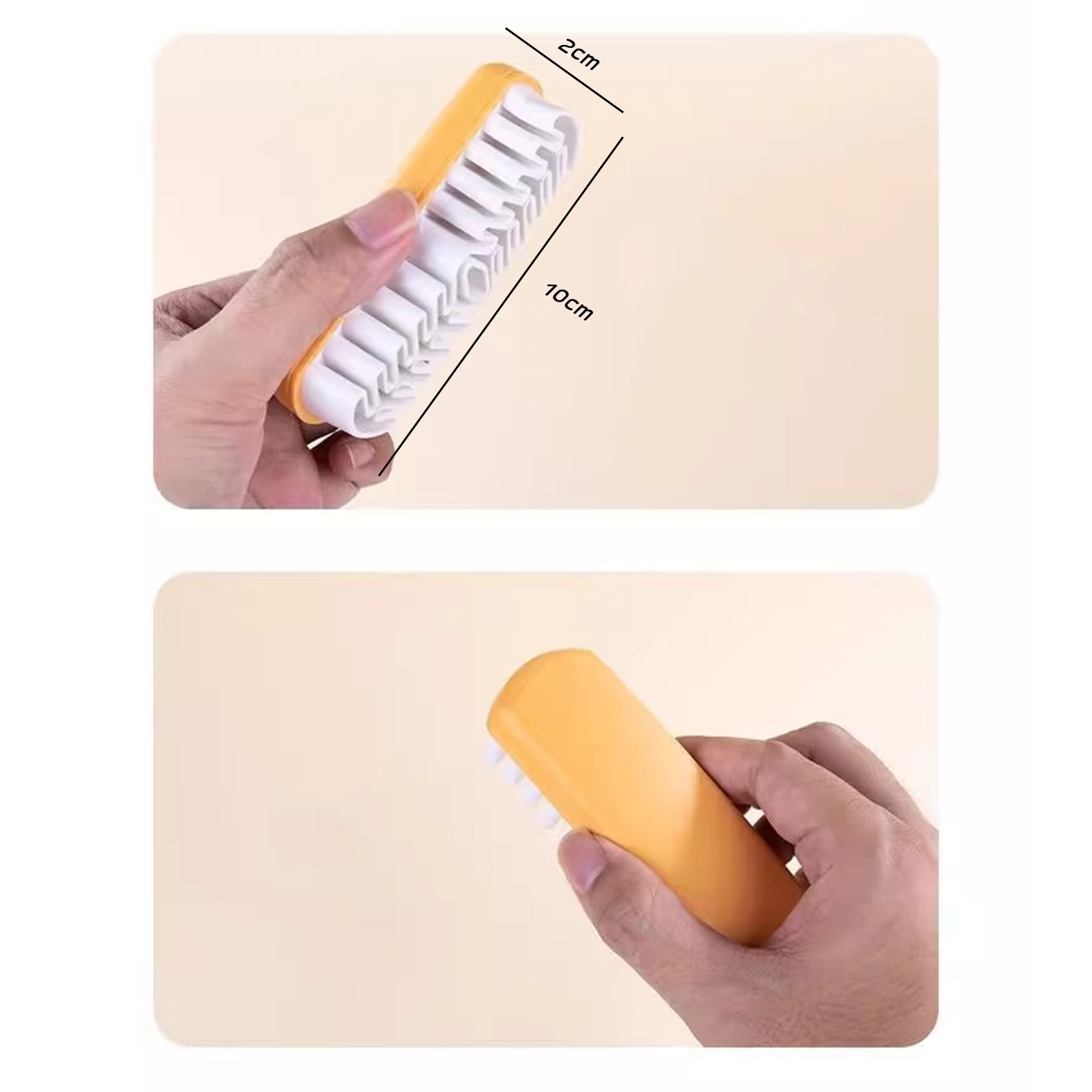 แปรงขัดรองเท้าหนังกลับ ซิลิโคน ทำความสะอาดได้หลากหลาย ขนาดเล็ก พกพาง่าย ราคาถูก