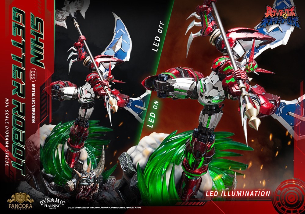 [สั่งจอง]Pandora Project GSS001M 1/4 : Shin Getter Robot Limited Editon [Metallic ver.]