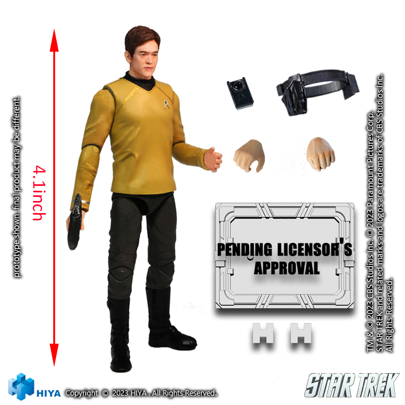 [สั่งจอง] Hiya Toys 1/18 : - EMS0259 : STAR TREK 2009 - Sulu