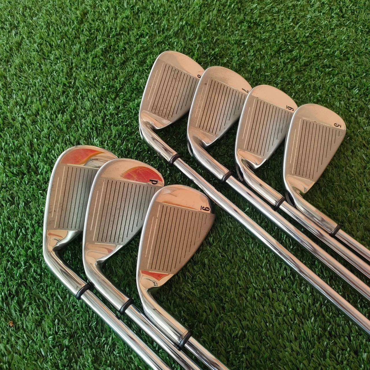 ชุดเหล็ก CALLAWAY X 22 มีเหล็ก 5-9 เเละ PW SW ก้าน N.S. PRO 950GH FLEX R ชุดเหล็กที่ครบเครื่องที่สุด ทั้งตีง่าย + ไกล ก้านเหล็กเบา เร่งสปีดได้สบายๆ เทคโนโลยี ล้ำหน้า ราคาแบบสบายๆเลยครับ