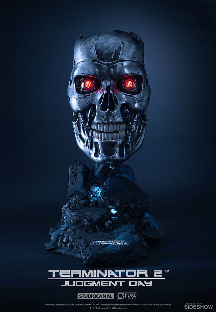 [สั่งจอง] Sideshow x Pure Arts The T-800 Endoskeleton 1:1 Scale Art Mask