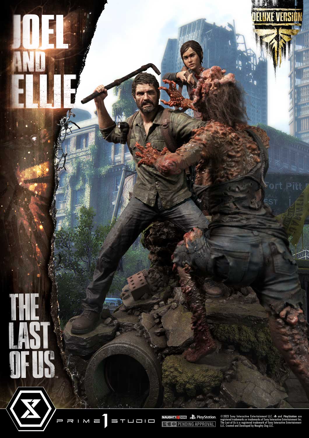 [สั่งจอง]Prime 1 Studio 1/4 : Joel ＆ Ellie (The Last of Us Part 1)