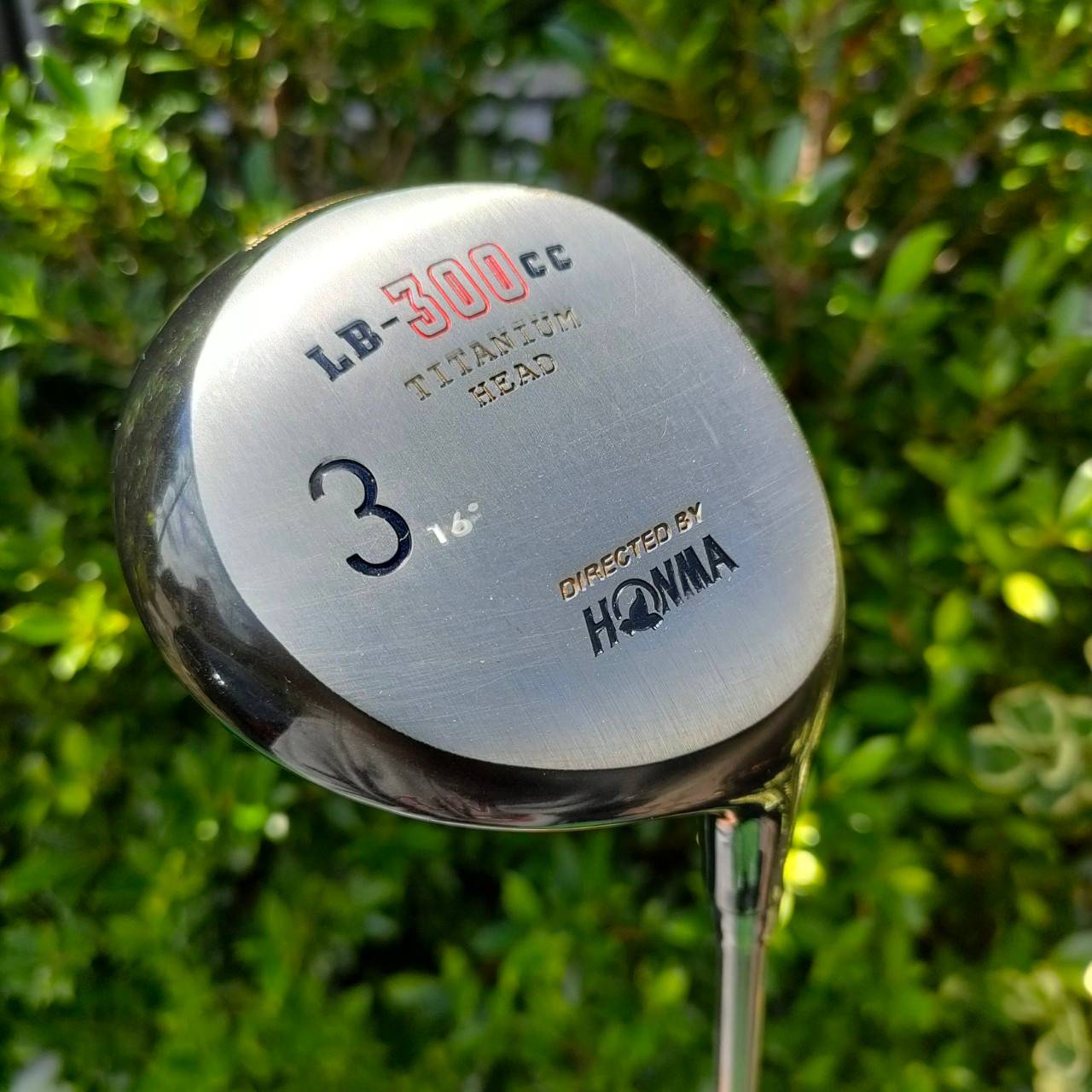 FW 3 HONMA LB-300 CC TITANUIUM ก้าน TITANUIUM CARBON ก้านสองดาว ** FLEX S องศา16 หัวใหญ่ตีง่ายครับ ต่างก็ดีมากมายนิติไกลมากครับ