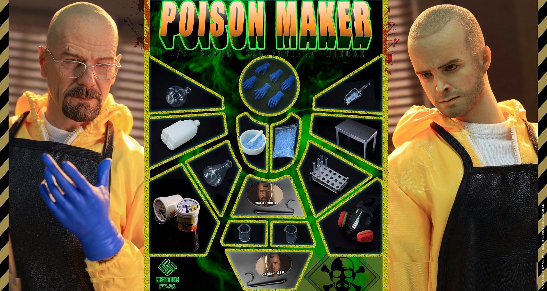[สั่งจอง]PRESENT TOYS PT-sp26 1/6 : Double suit - POISON MAKER