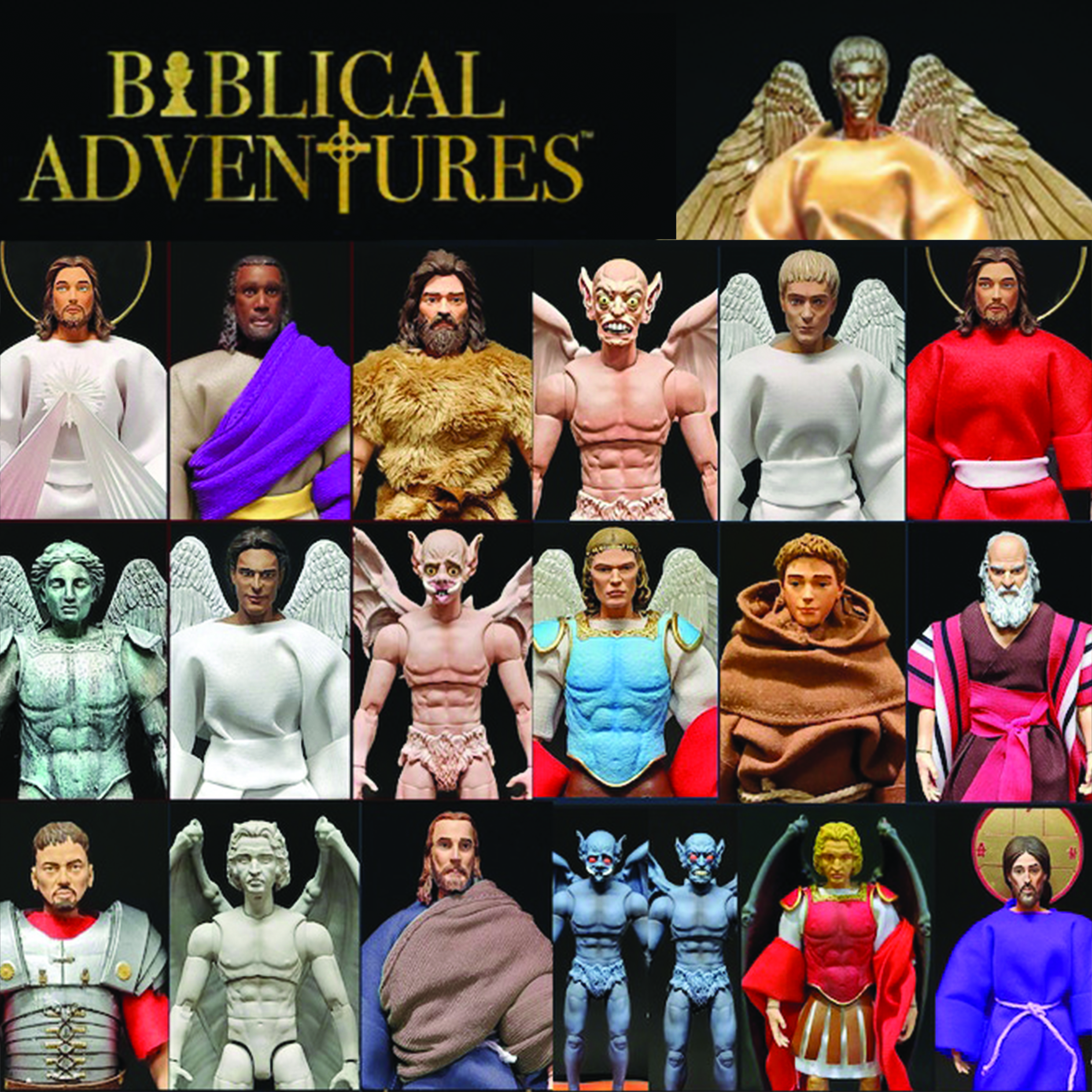 [สั่งจอง] D13 Toys Biblical Adventures 1/12 action figures