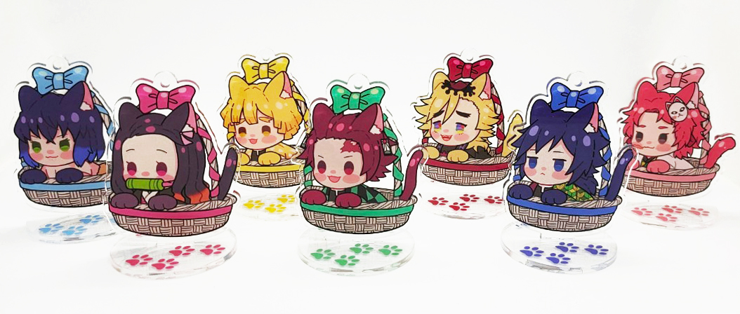 [in stock] Cat Baskets Kimetsu no yaiba : *Acrylic Standee*