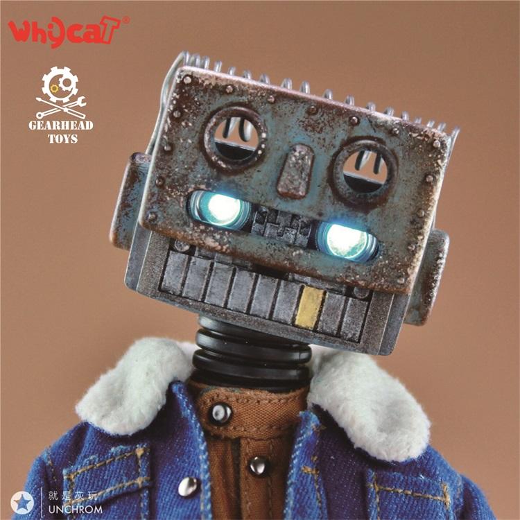 [สั่งจอง]Whycat & GEARHEADTOYS GHT001 ClumsyBot Series NO.1 : Repairman Curry