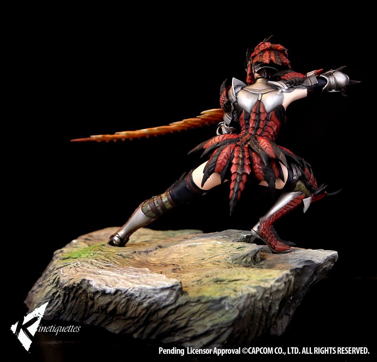 [สั่งจอง]Kinetiquettes 1/10 scale : RATHALOS - THE KING OF THE SKIES