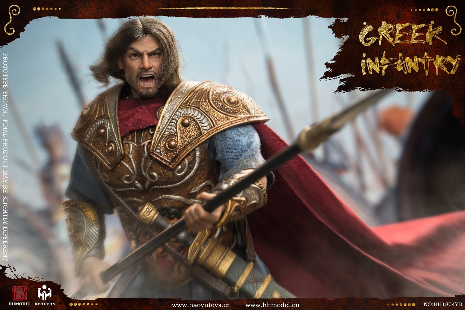 [สั่งจอง]HHMODEL x HAOYUTOYS HH18047 1/6 : Imperial Army-Greek Infantry Gold Edition