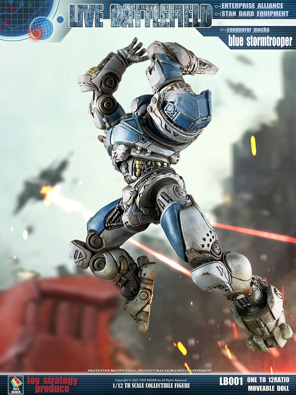 [สั่งจอง]TOYS RAIDER 1/12 : LIVE BATTLEFIELD - Conqueror Mech