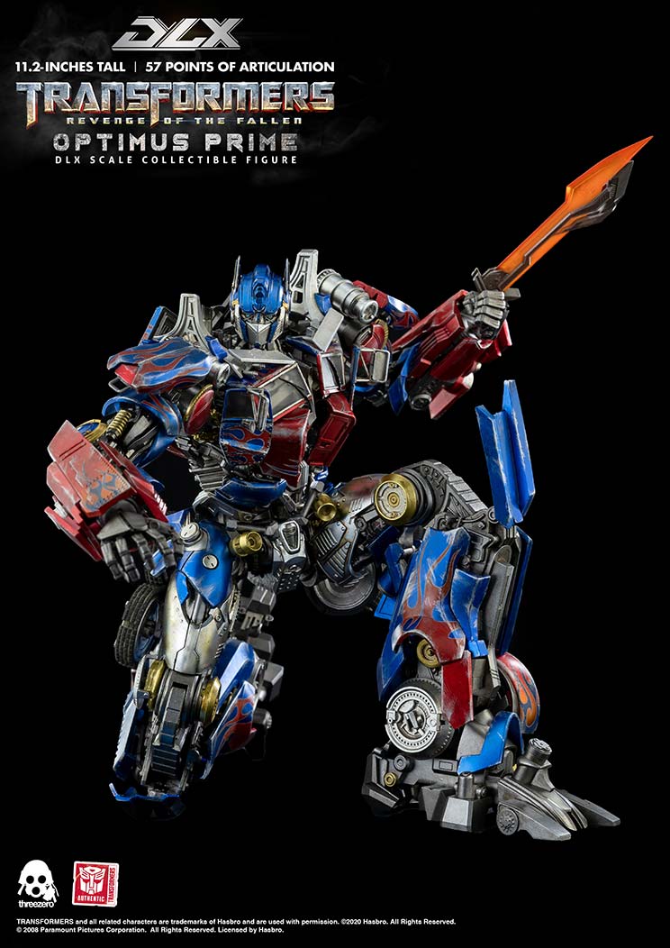 [สั่งจอง] ThreeZero X HASBRO : Transformers: Revenge of the Fallen DLX: Optimus Prime
