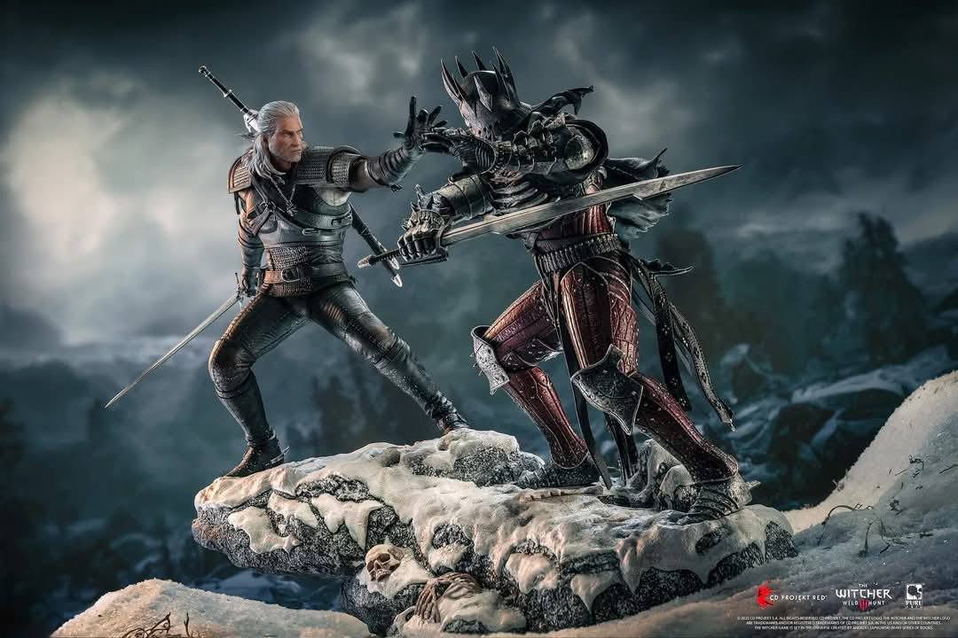 [สั่งจอง] PureArts : 1/6 Diorama - Geralt VS Eredin (The Witcher 3 : Wild Hunt)