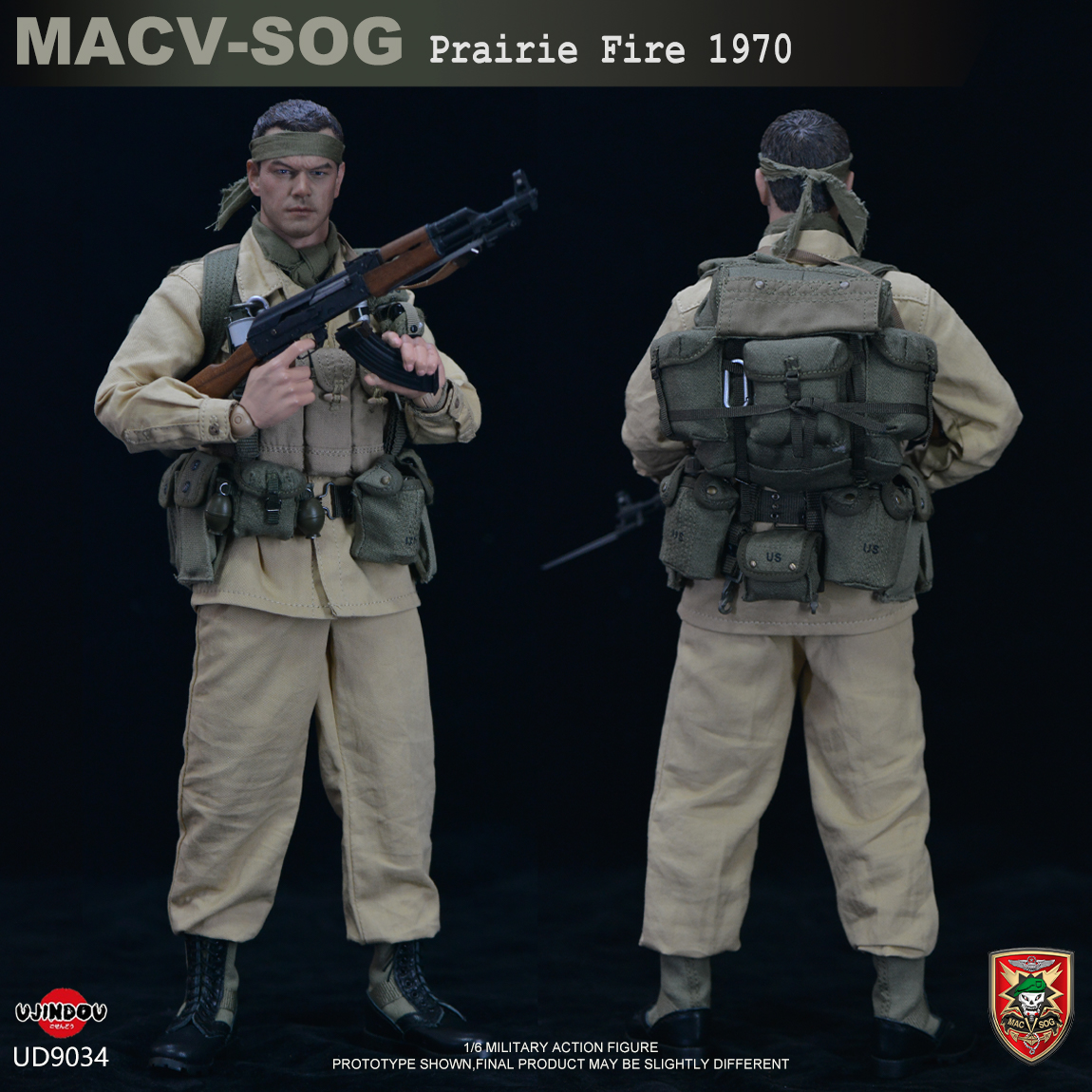 [สั่งจอง] UJINDOU UD9034 1/6 : MACV-SOG Prairie Fire 1970