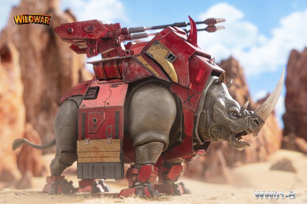 [สั่งจอง] Wild War WW-01 1/12 : giant horned rhinoceros
