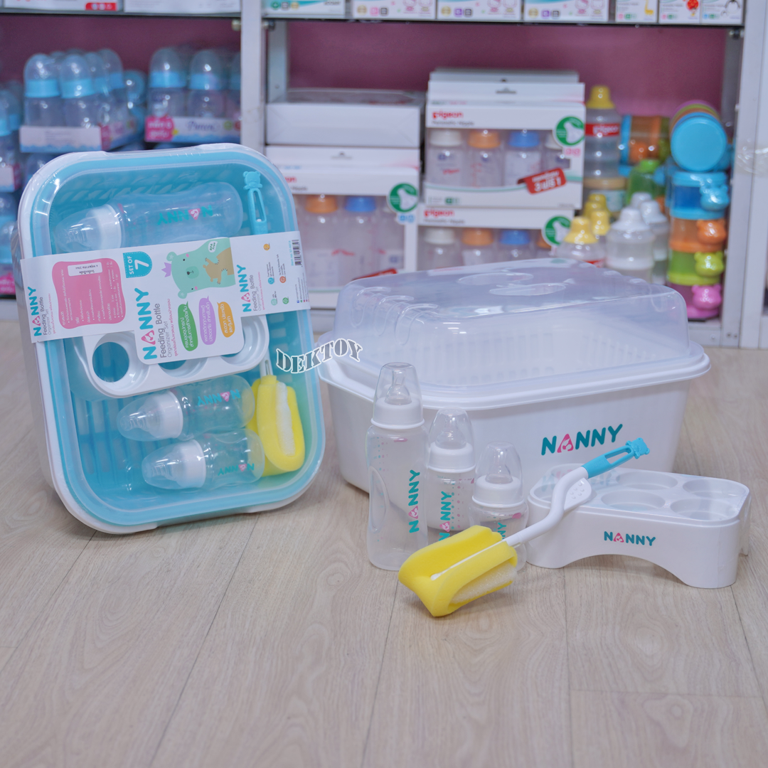 Nanny แนนนี่ เซ็ทกล่องเก็บขวดนม 6 ชิ้น S7-N216