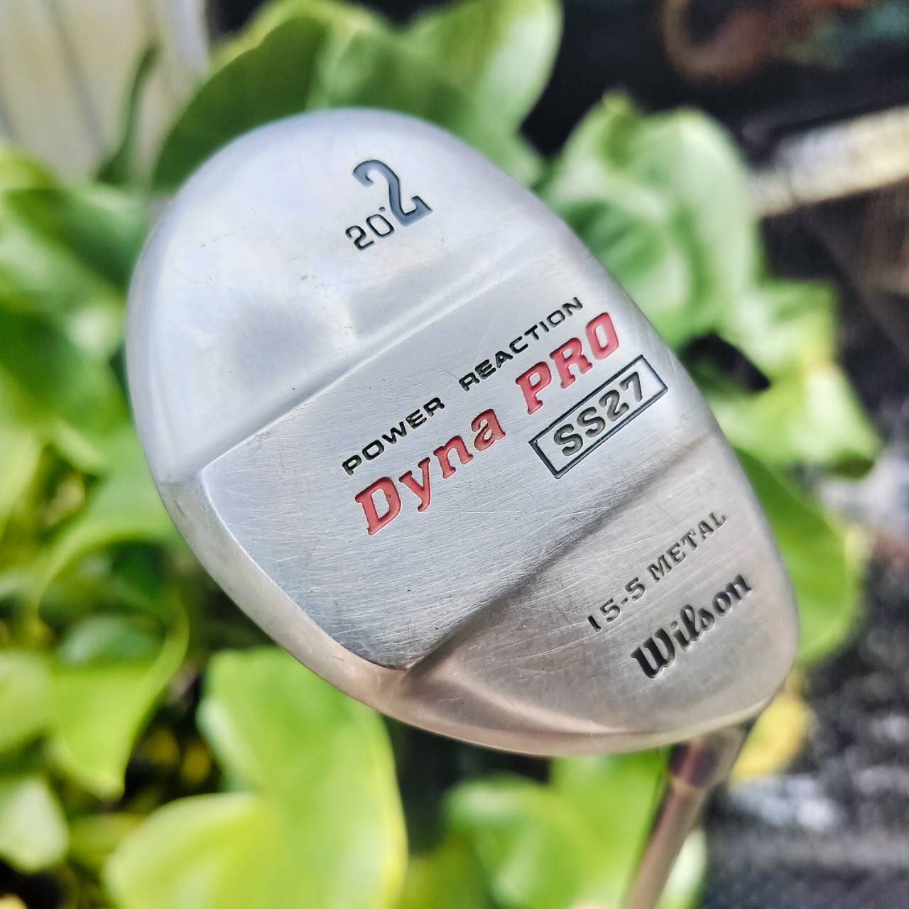 U2 WILSON DYNA PRO องศา 20 ก้าน NAVICON SYSTEMATIC FLEX R SOLE ออกแบบได้ดี สอดไปกับพื้นได้ดีมาก ไม้กอล์ฟพรีเมี่ยมมือสอง ของแท้ By NakaraLuxurious