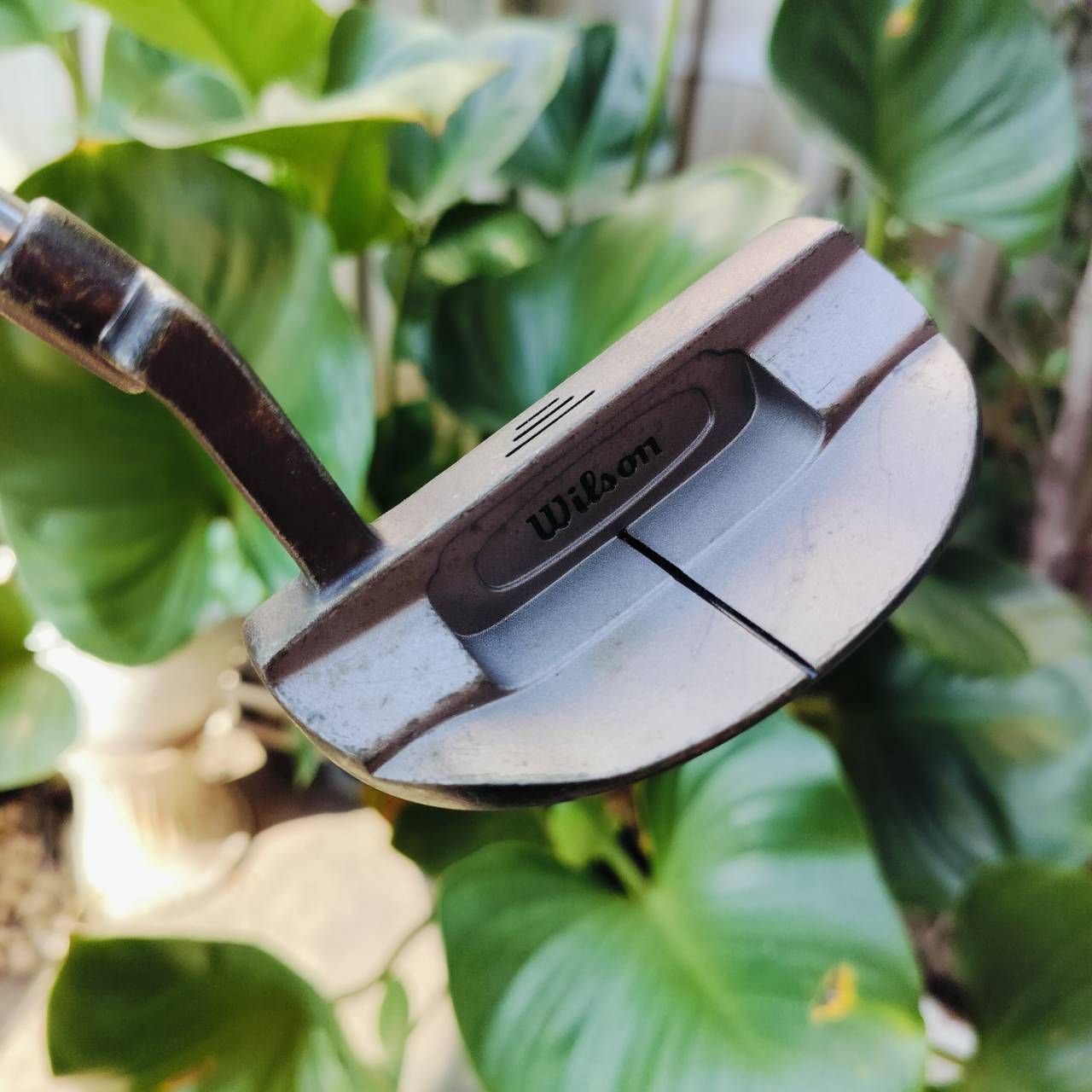 PUTTER WILSON TOUR DESIGND ความยาว 34 นิ้ว กริพแบบใหญ่เต็มมือ จับแบบถนัดมือมากๆ ไม้กอล์ฟพรีเมี่ยมมือสอง ของแท้ By NakaraLuxurious