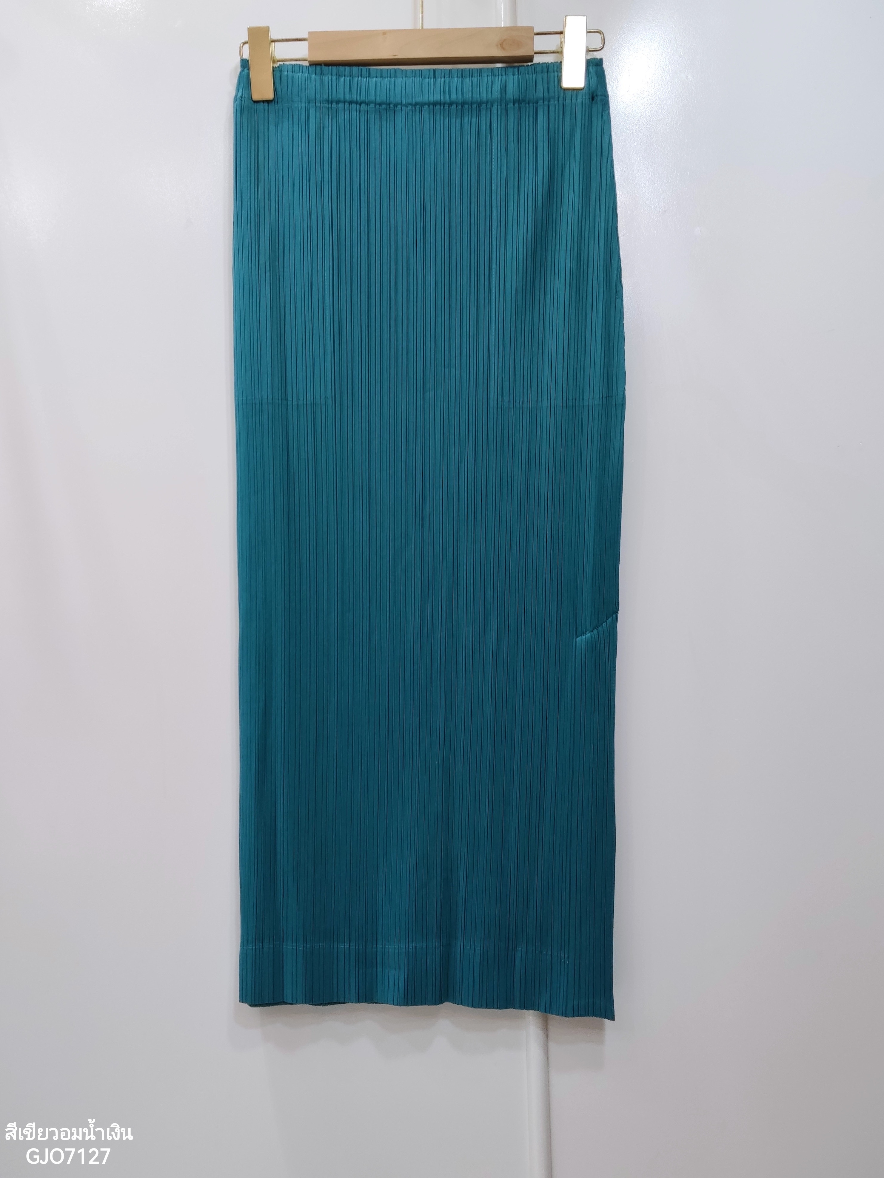 ยาว 32นิ้ว! 2MUAY รุ่น GJO7127 กระโปรงผู้หญิง กระโปรงอัดพลีทคุณภาพ 12สี FREE SIZE SIMPLY PLEATED SKIRT