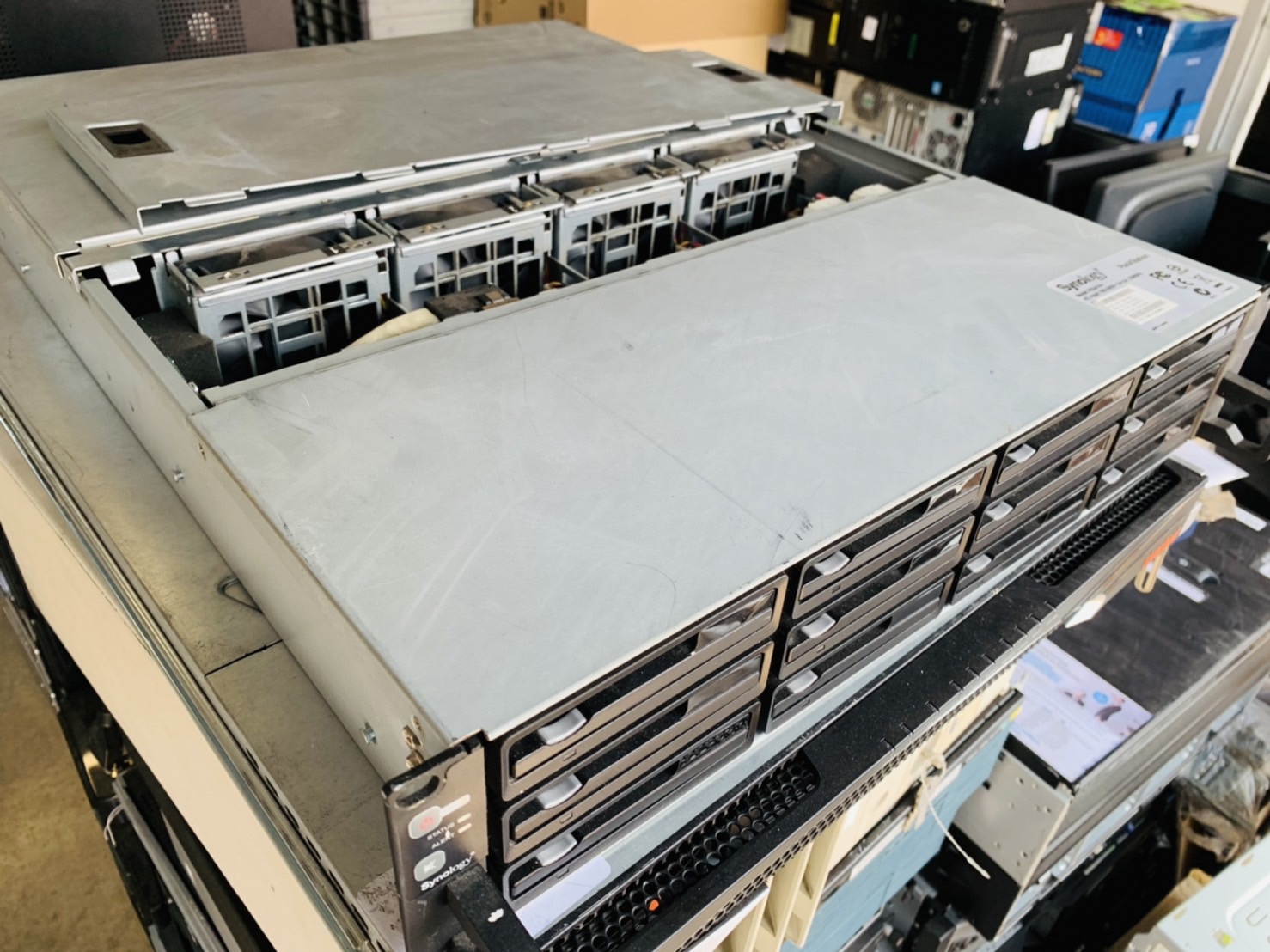 Synology RackStation RS2414+ 12 Bay 2U Rack NAS