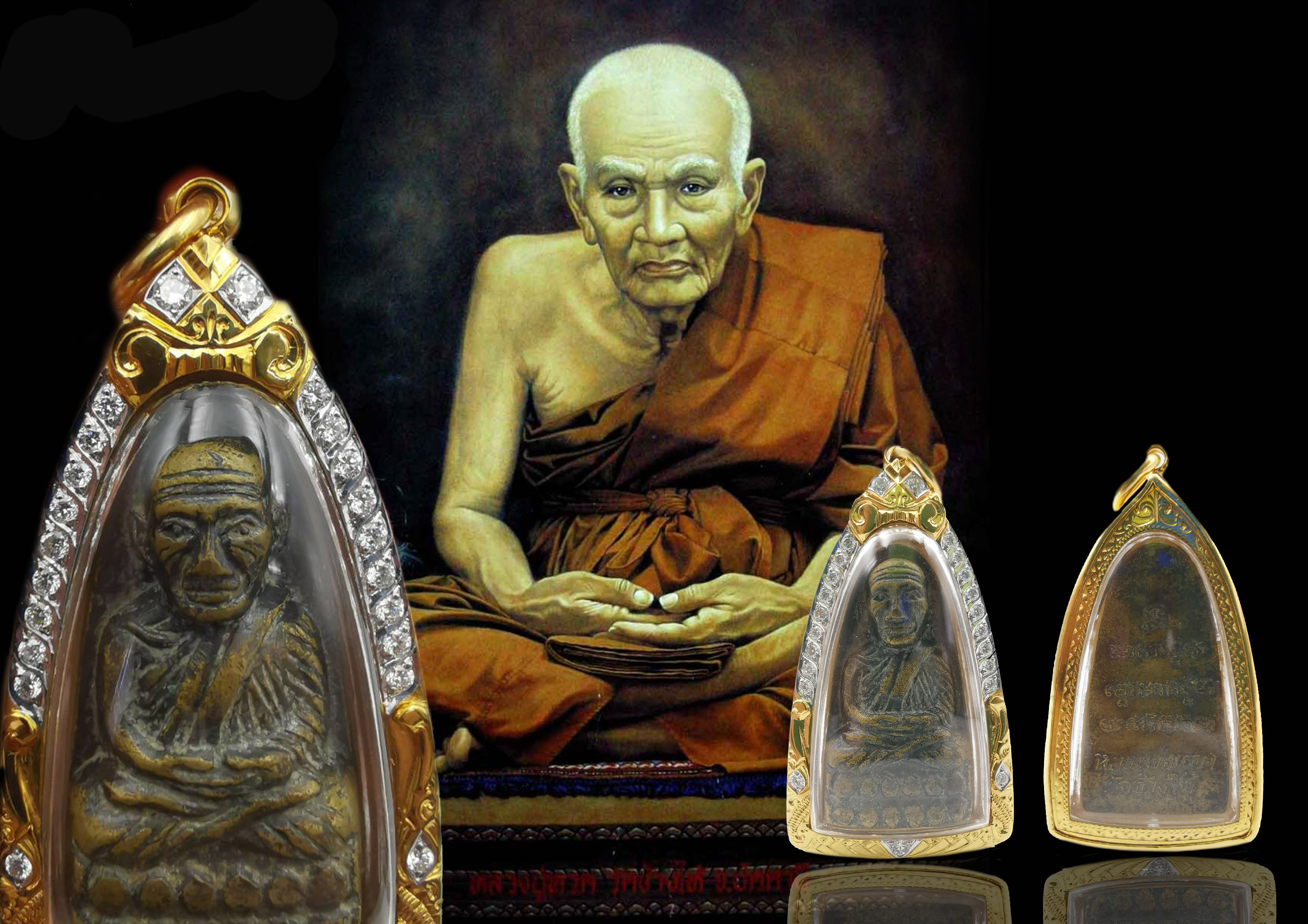 กรอบพระเลี่ยมทอง