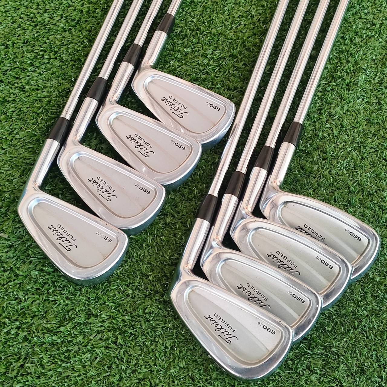 ชุดเหล็ก TITLEIST 690 CB มีเหล็ก 3-9 เเละ PW ก้าน DYNAMIC GOLD R300 เป็นเหล็ก FORGED ระดับพรีเมี่ยม!! ไม้กอล์ฟมือสอง ของแท้ BY NakaraLuxurious