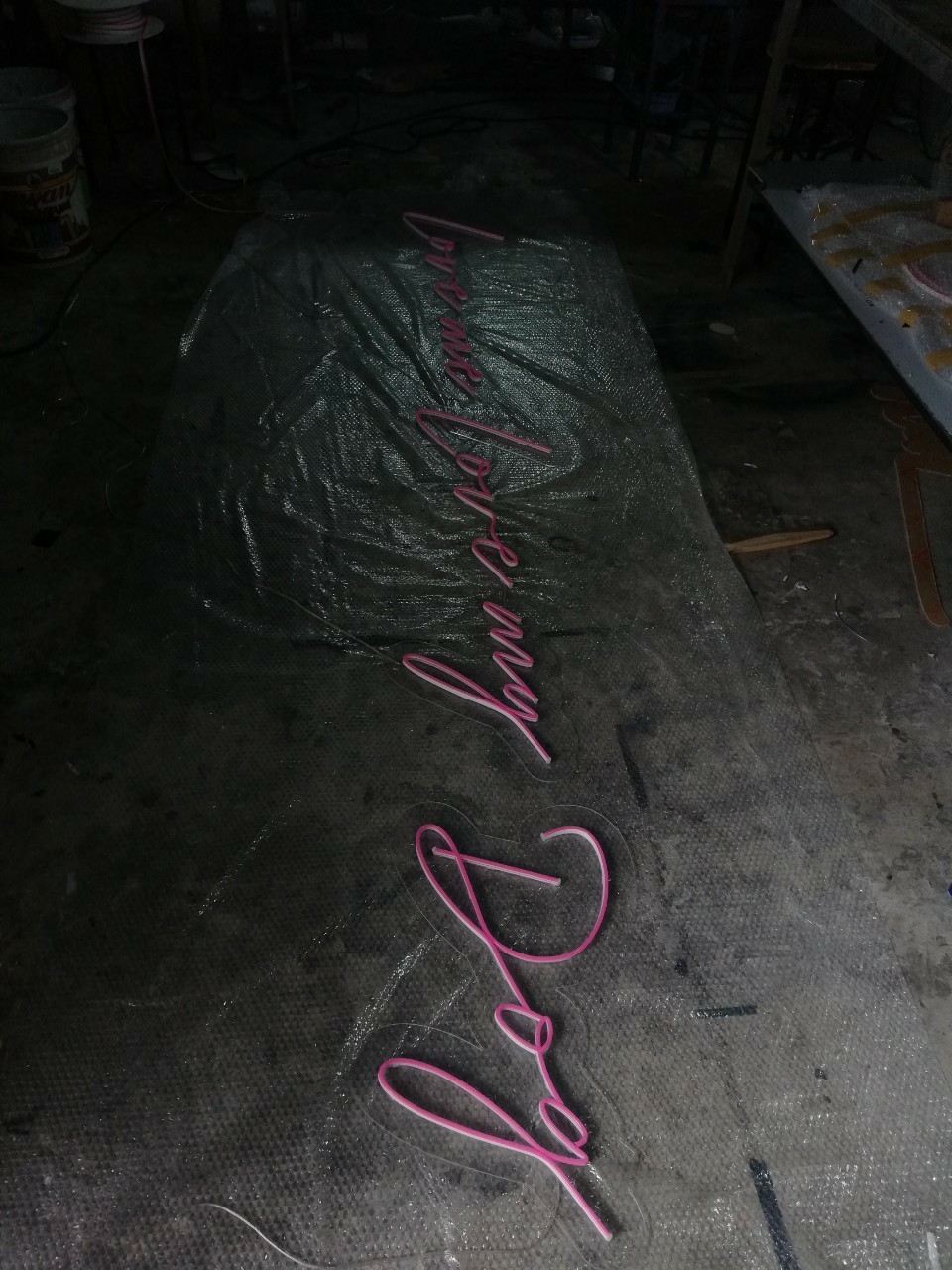 ป้ายไฟนีออนLED