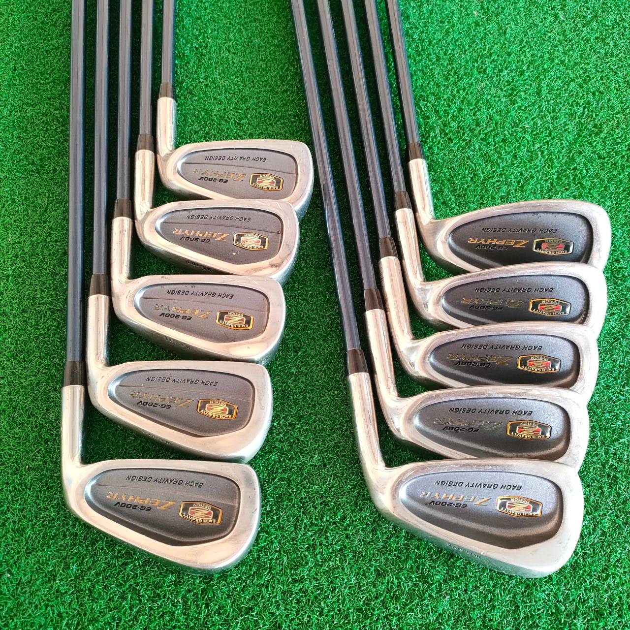 ชุดเหล็ก MIZUNO ZEPHYR EG-200V มีเหล็ก 3 - 9 PW FW SW ก้าน TECHO FLEX 2630 FLEX SR ชุดเหล็กสุดพรีเมี่ยม จากประเทศญี่ปุ่น