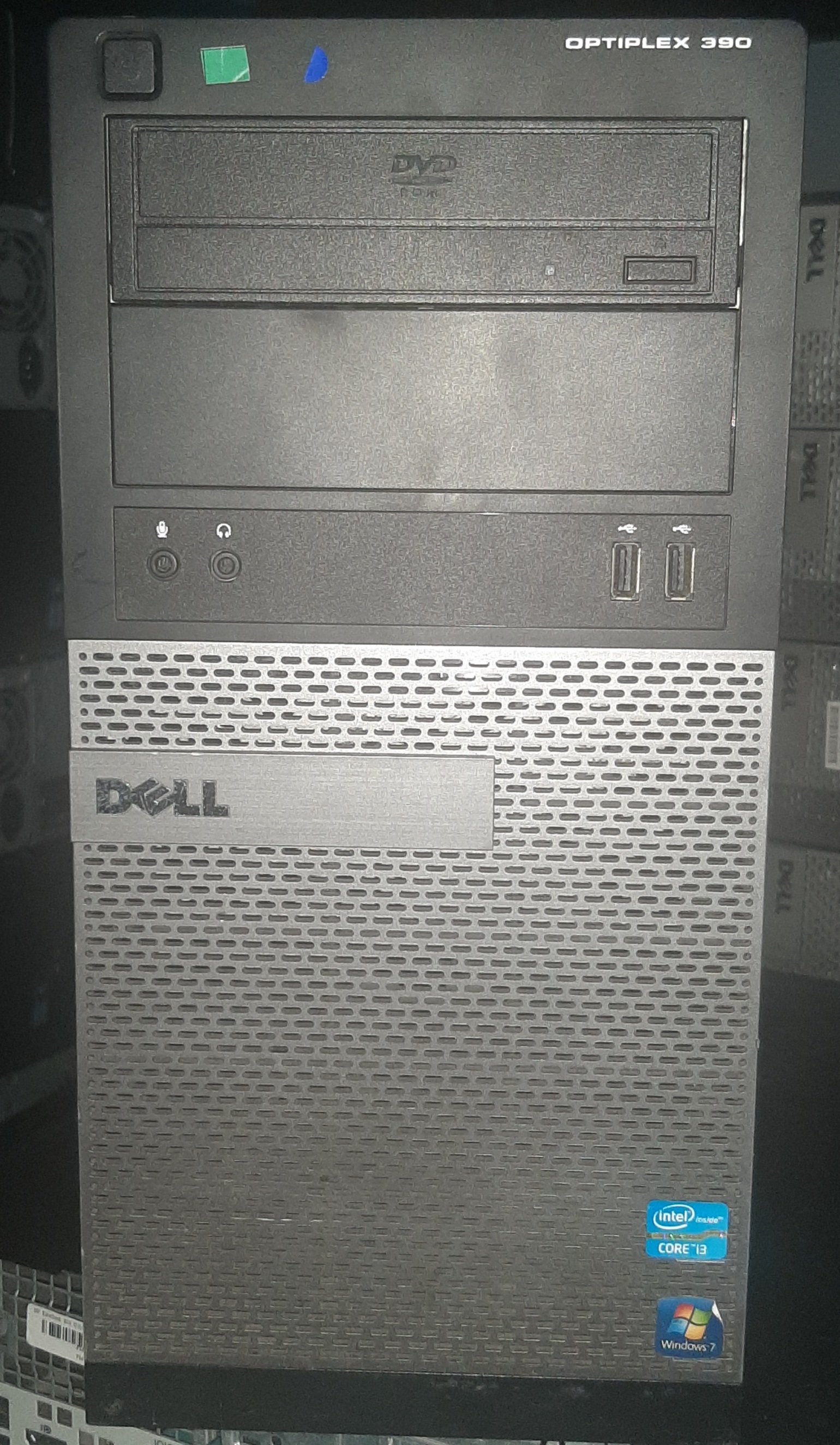 พีซีมือสอง Dell Optiplex 390 MT (เครื่องเปล่า) รองรับ CPU Gen2 Ram DDR3 สภาพดี ประกันร้าน 1 เดือน
