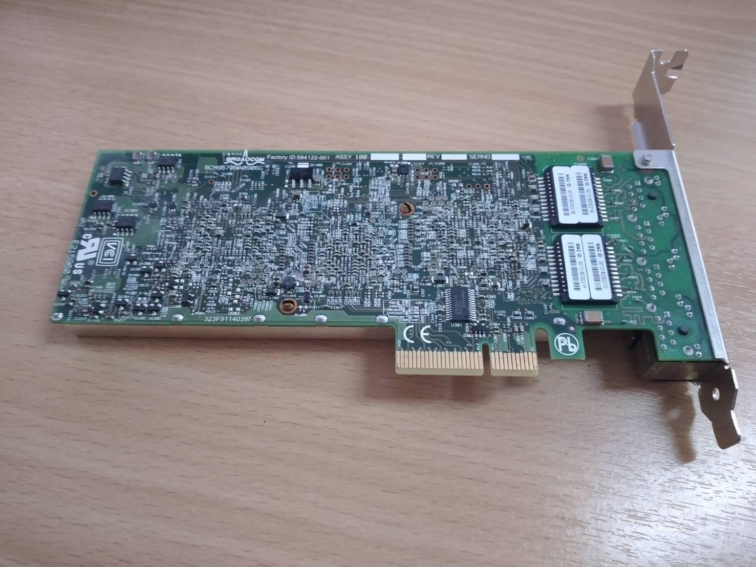DELL 0R519P PCIe NETWORK CARD 4 PORT ขายาว