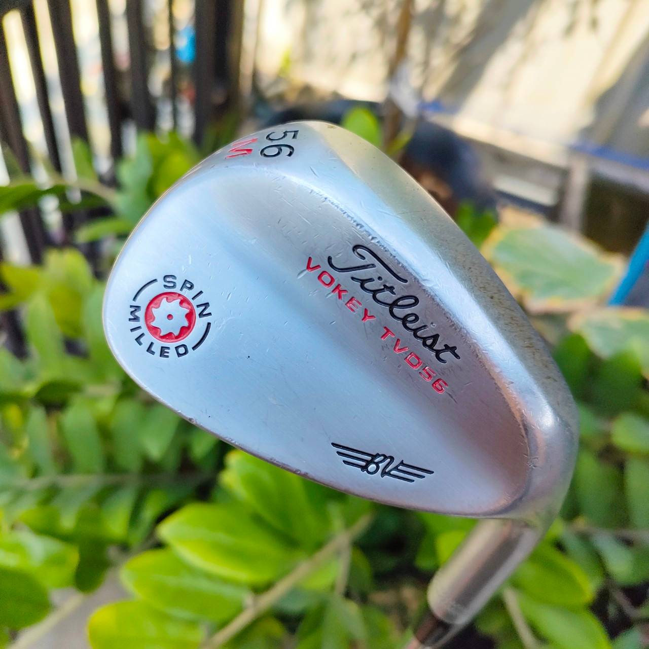 WEDGE TITLELIST VOKEY TVD56 SPIN MILLED องศา 56 M ก้าน DYNAMIC GOLD S200 โหดที่สุดของแจ้!!! รุ่นจักรแดง!!! ไม้กอล์ฟพรีเมี่ยมมือสอง By NakaraLuxurious