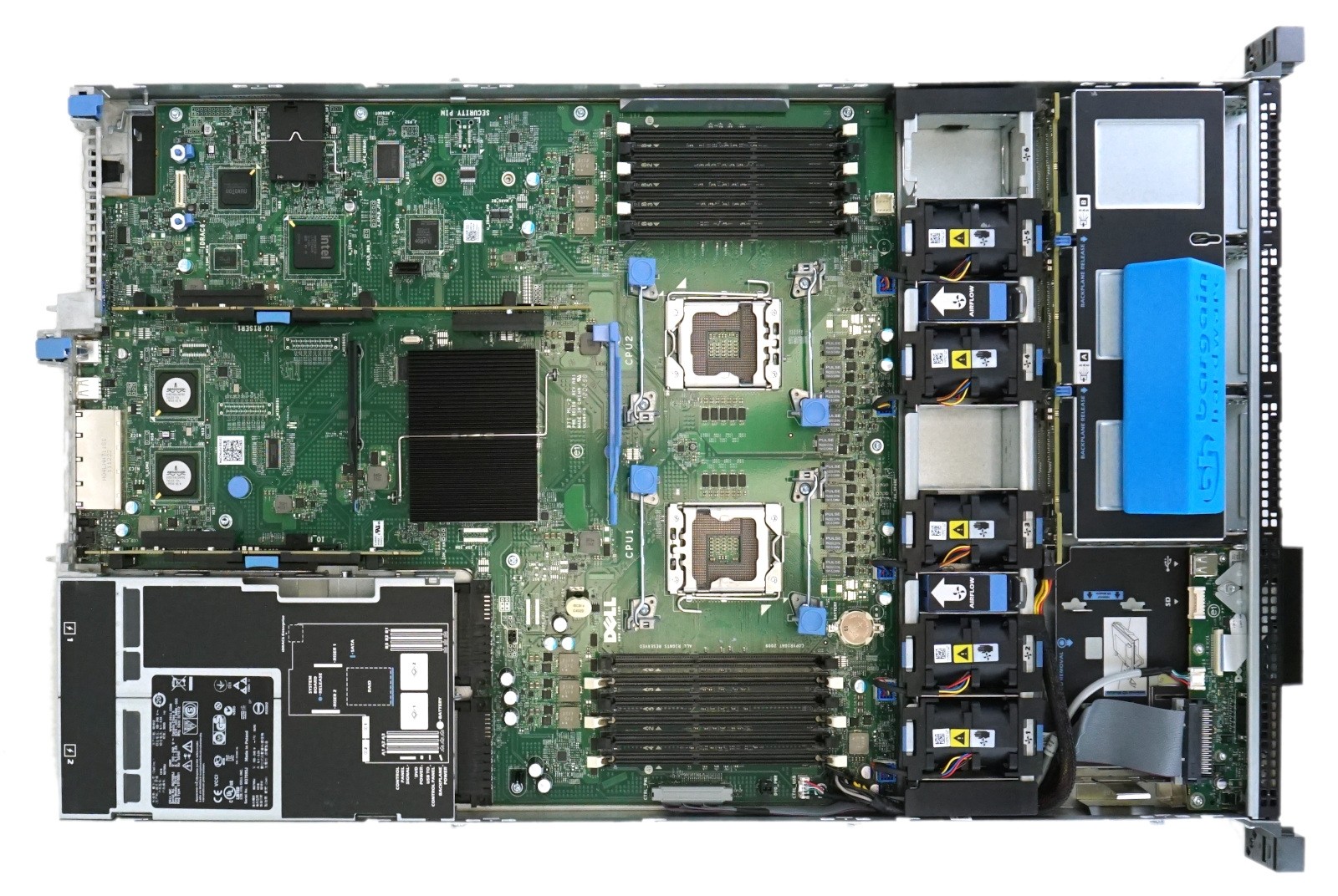 เซิร์ฟเวอร์มือสอง ประกันร้าน 1 เดือนเต็ม Dell PowerEdge R610 (E5620 Ram16GB HDD 2.5 SAS 300GB x2)