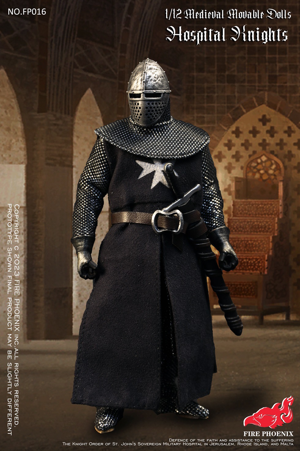 [สั่งจอง]FIRE PHOENIX 1/12 : Die-casting alloy Medieval