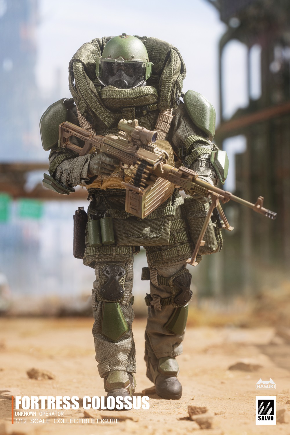 [พร้อมส่ง]HASUKI SA02 1/12 : Black Ops