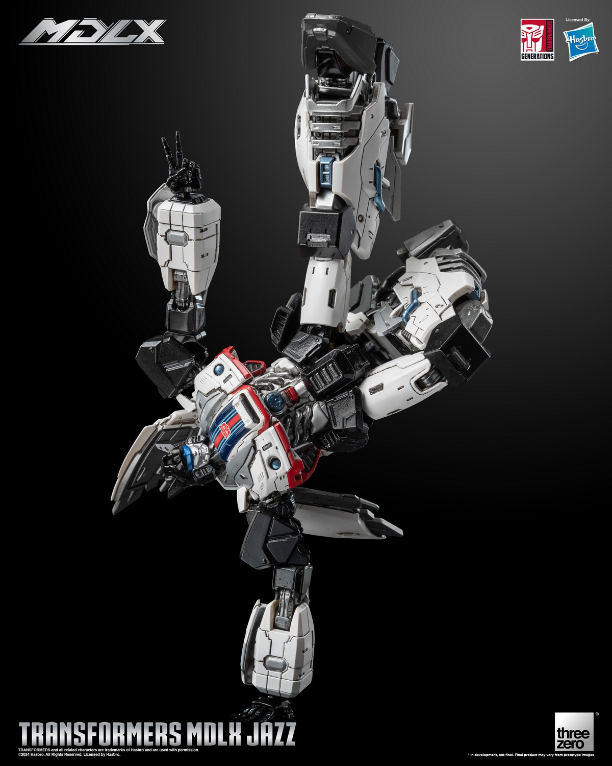 [สั่งจอง] Threezero 3Z03380W0 6" : Transformers MDLX - Jazz