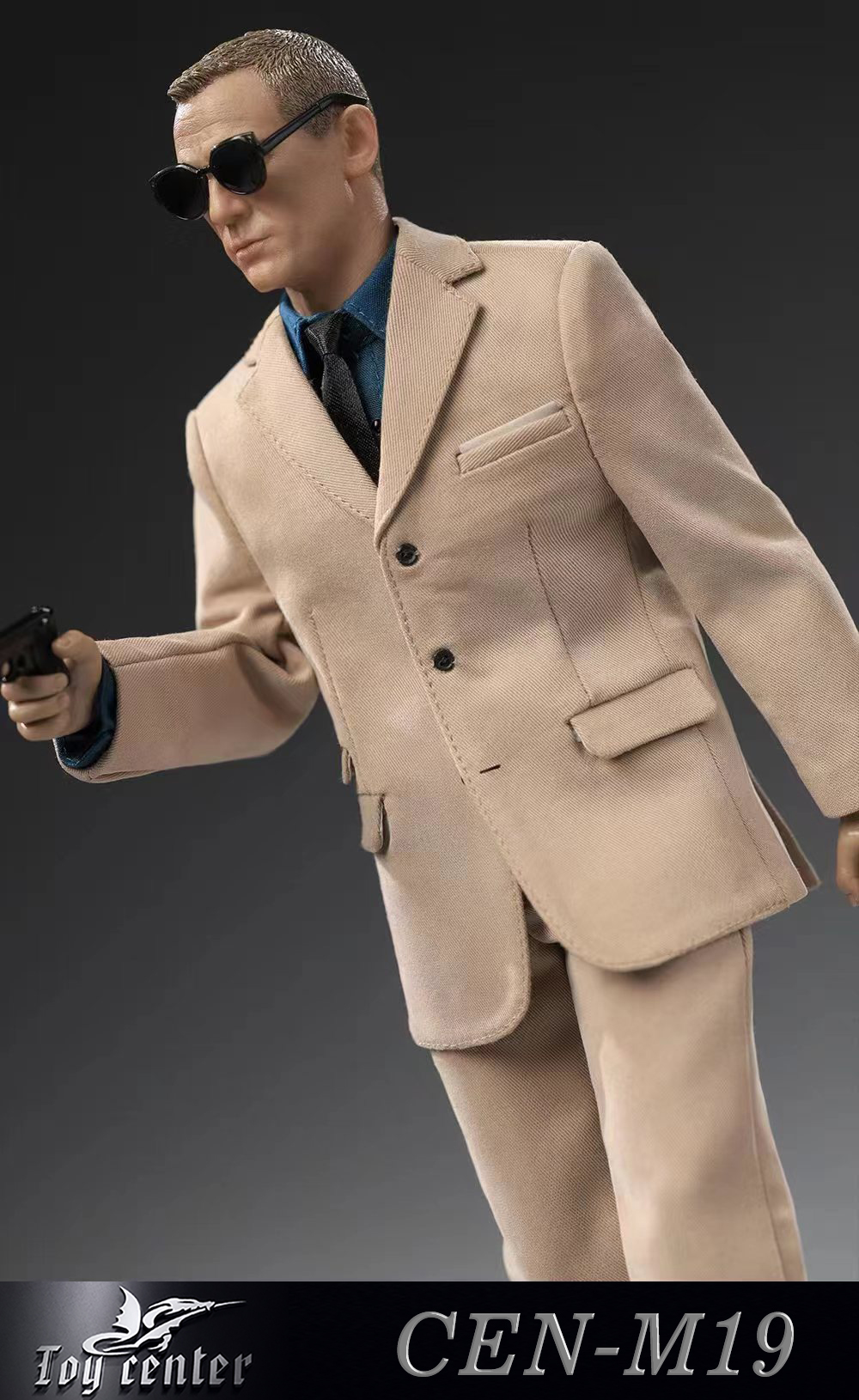 [สั่งจอง]Toy center CEN-M19 1/6 : male agents 007 suit khaki style