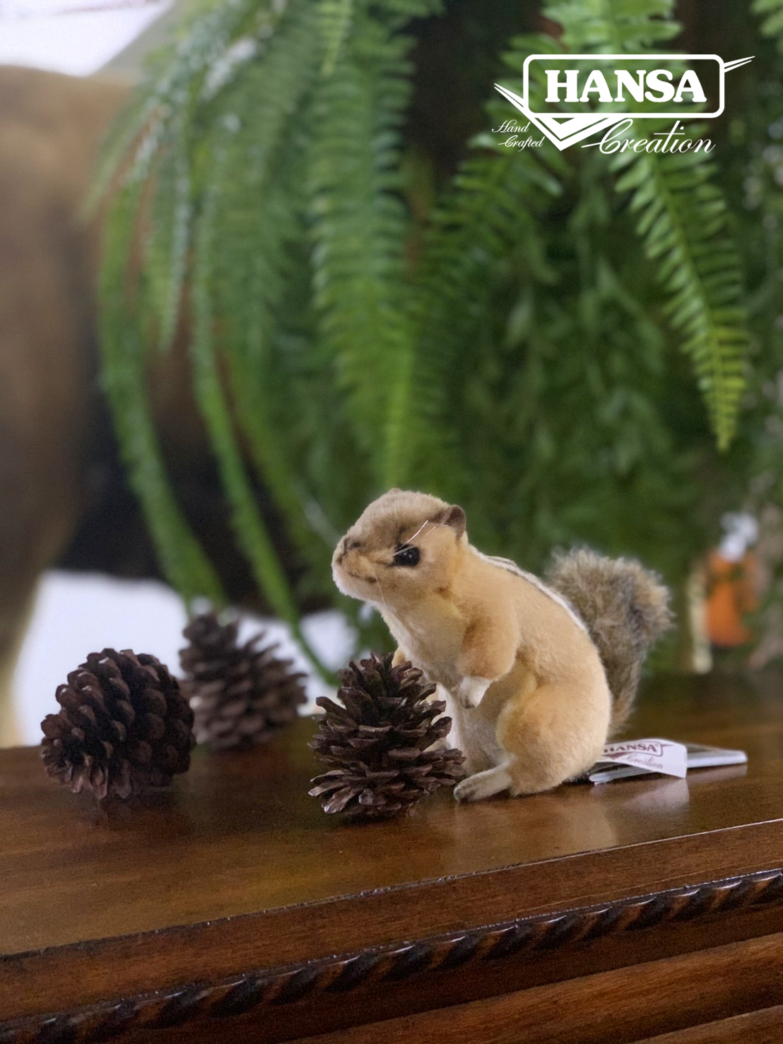 8206 Chipmunk 23cm.L - ตุ๊กตาชิปมั๊งค์