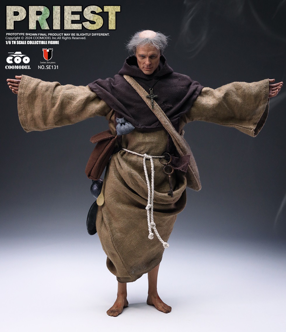 [สั่งจอง] COOMODEL 1/6 SE131 : SERIES OF EMPIRES - MEDIEVAL PRIEST