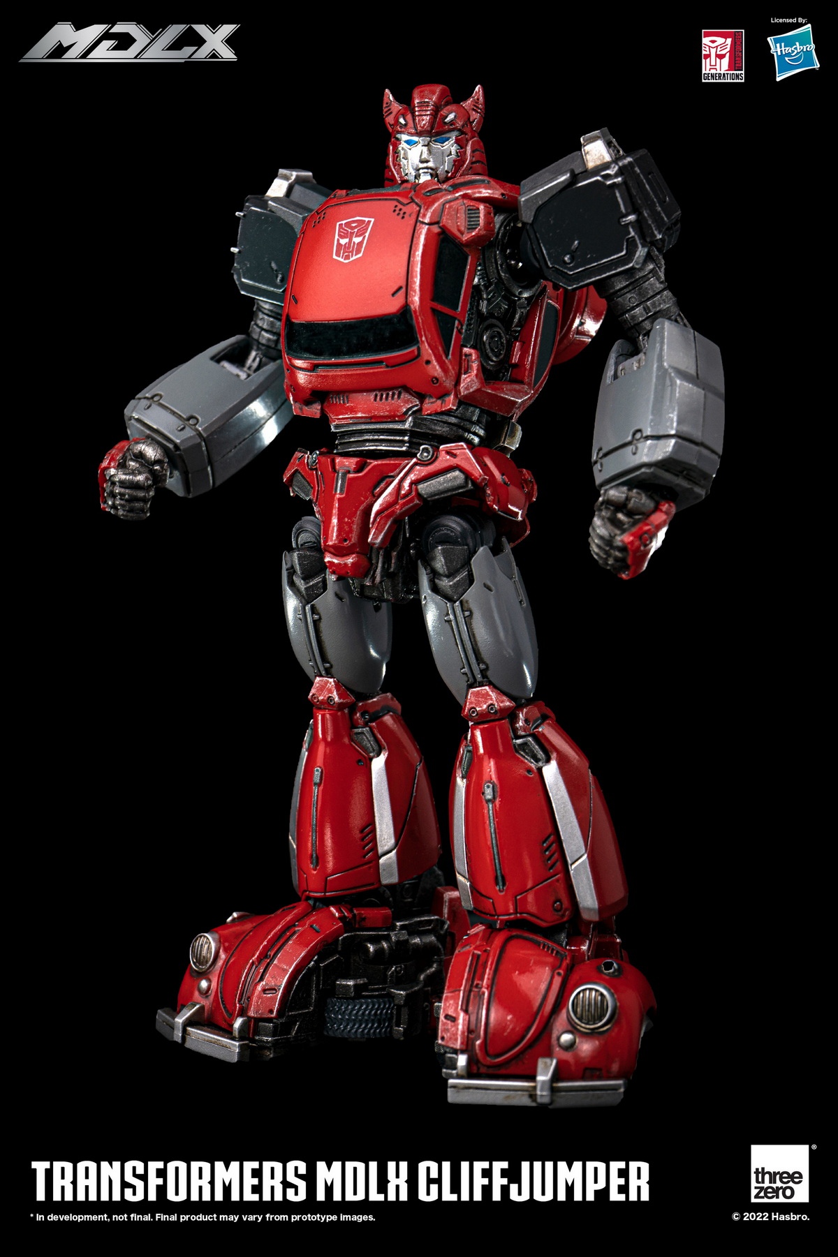 [สั่งจอง]ThreeZero 3Z0444 : Transformers MDLX Cliffjumper