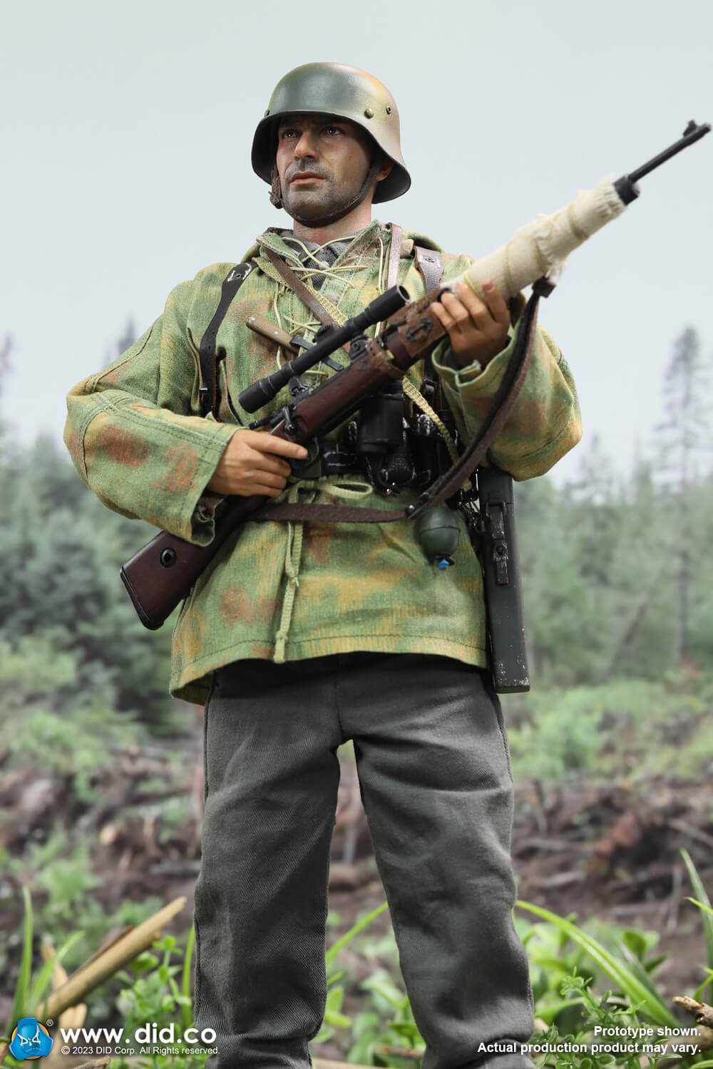 [สั่งจอง] DID 1/6 D80163 : WWII German Wehrmacht-Heer Sniper – Wolfgang