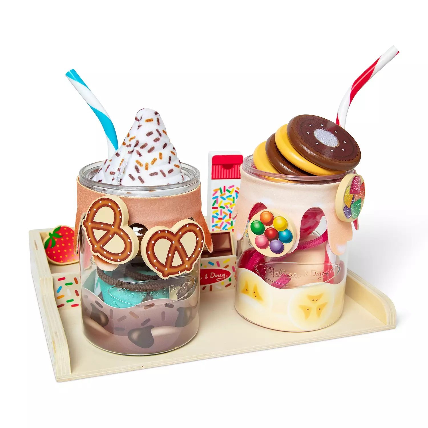 ของเล่นทำมิวค์เชค Mix & Match Melissa & Doug Make a Milk Shake Play Set